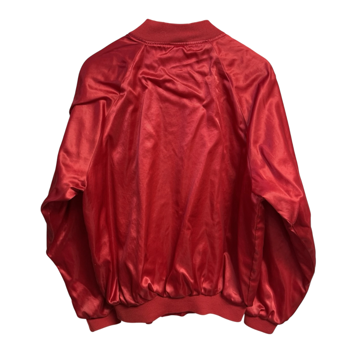 VINTAGE 80s INTERNATIONAL ARABIAN HORSE ASSOCIATION SATIN BOMBER