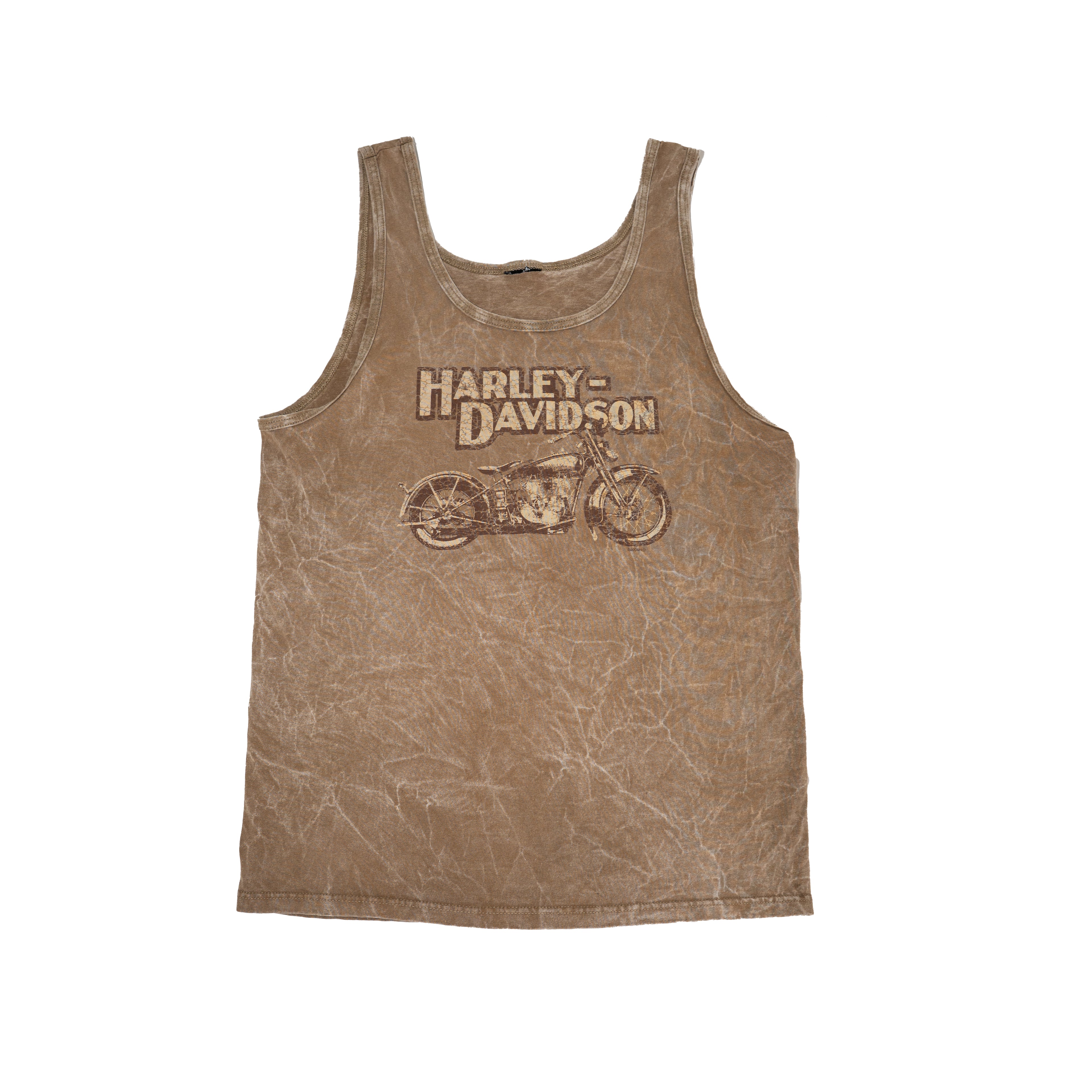 HARLEY DAVIDSON TANK IN TAN