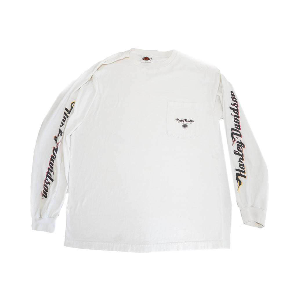 HARLEY DAVIDSON SHIRT IN WHITE
