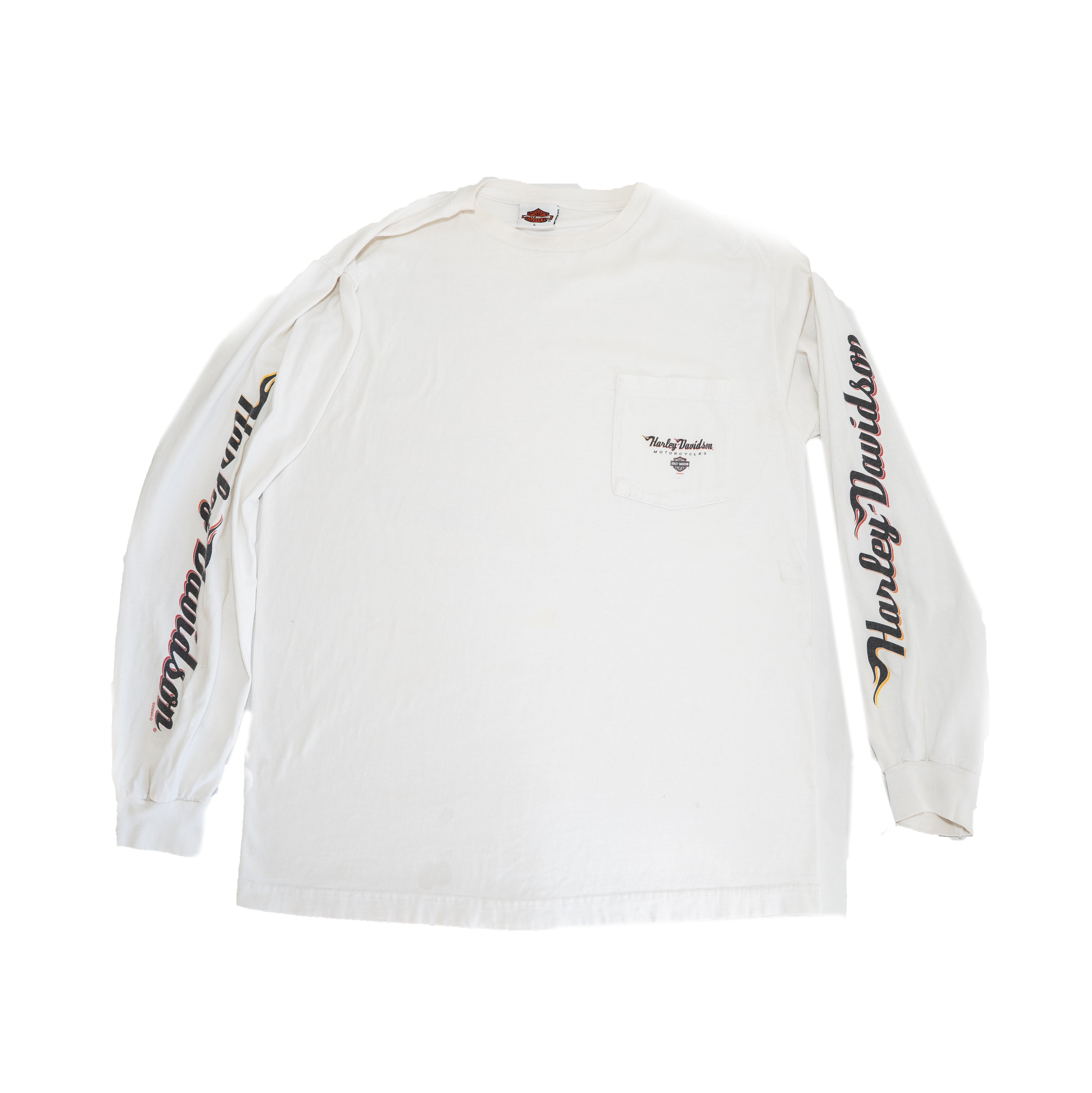 HARLEY DAVIDSON SHIRT IN WHITE