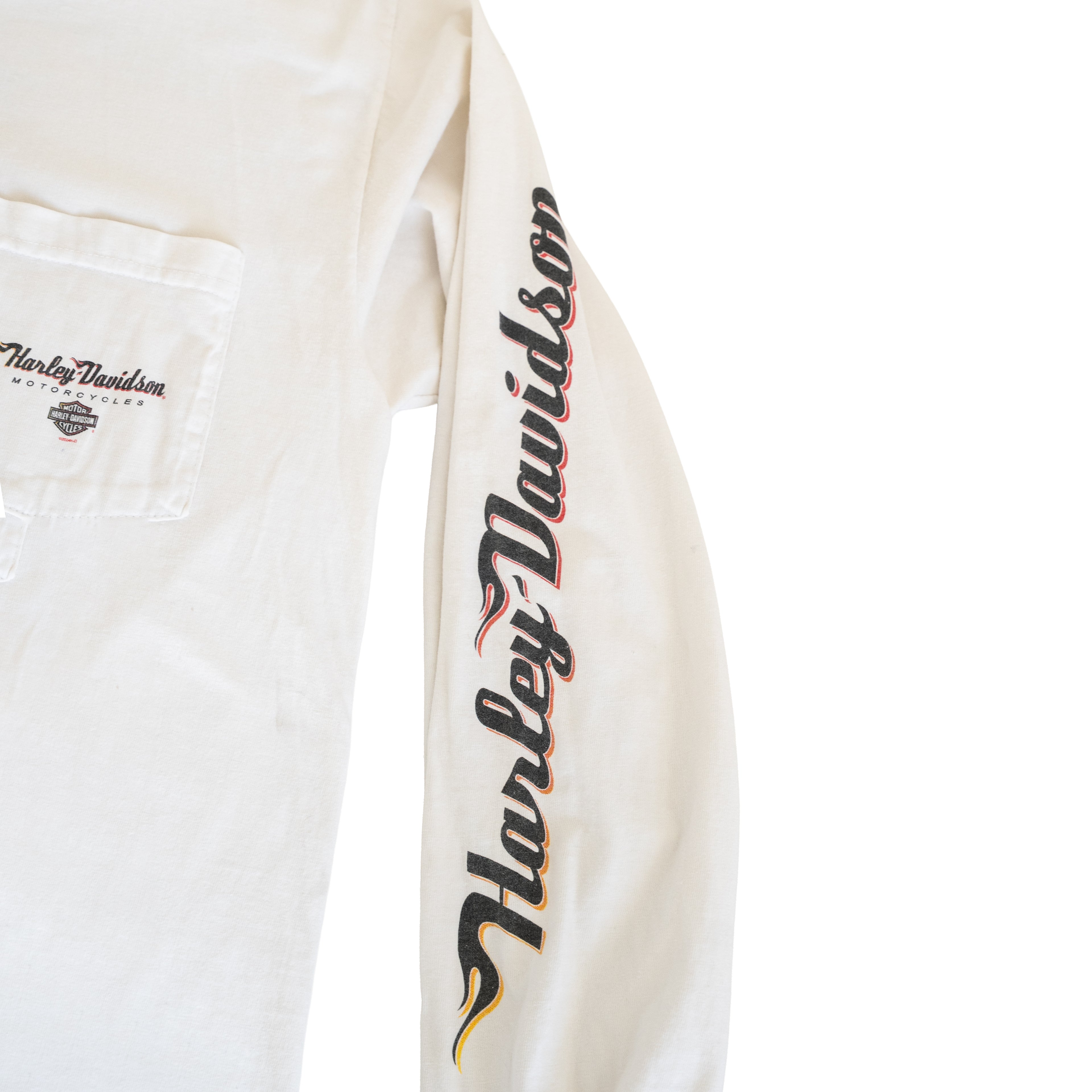 HARLEY DAVIDSON SHIRT IN WHITE
